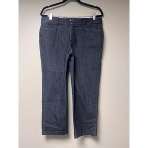 JM Collection Women's Blue‎ Jean Capris Size 10